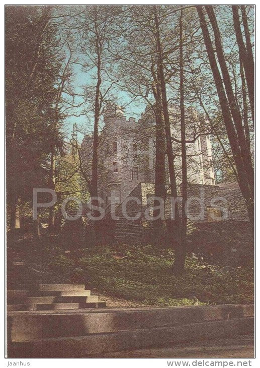 The Limestone Castle - Tallinn Technical University - 1986 - Estonia USSR - unused - JH Postcards