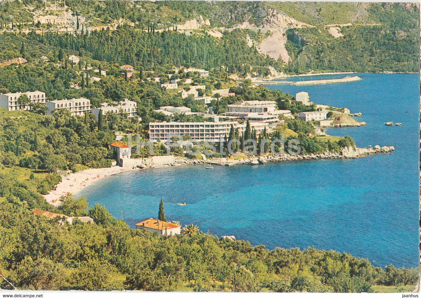 Dubrovnik - hotel Plat - 1970 - Yugoslavia - Croatia - used - JH Postcards