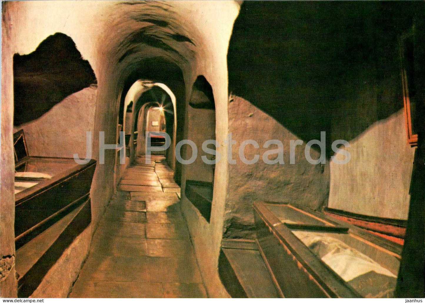 Kyiv Pechersk Lavra - The Near Caves - Gallery with the relics - 1978 - Ukraine USSR - unused - JH Postcards