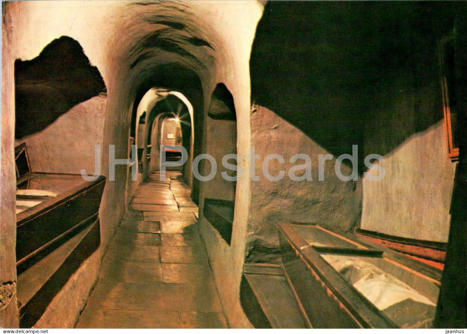 Kyiv Pechersk Lavra - The Near Caves - Gallery with the relics - 1978 - Ukraine USSR - unused - JH Postcards