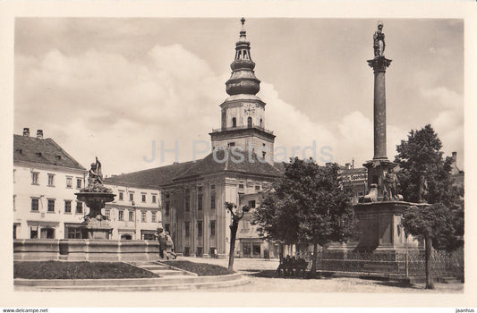 Kromeriz - 20310 - old postcard - Czechoslovakia - Czech Republic - unused - JH Postcards