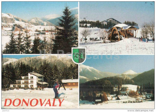 ski resort - Donovaly - Slovakia - used 1998 - JH Postcards