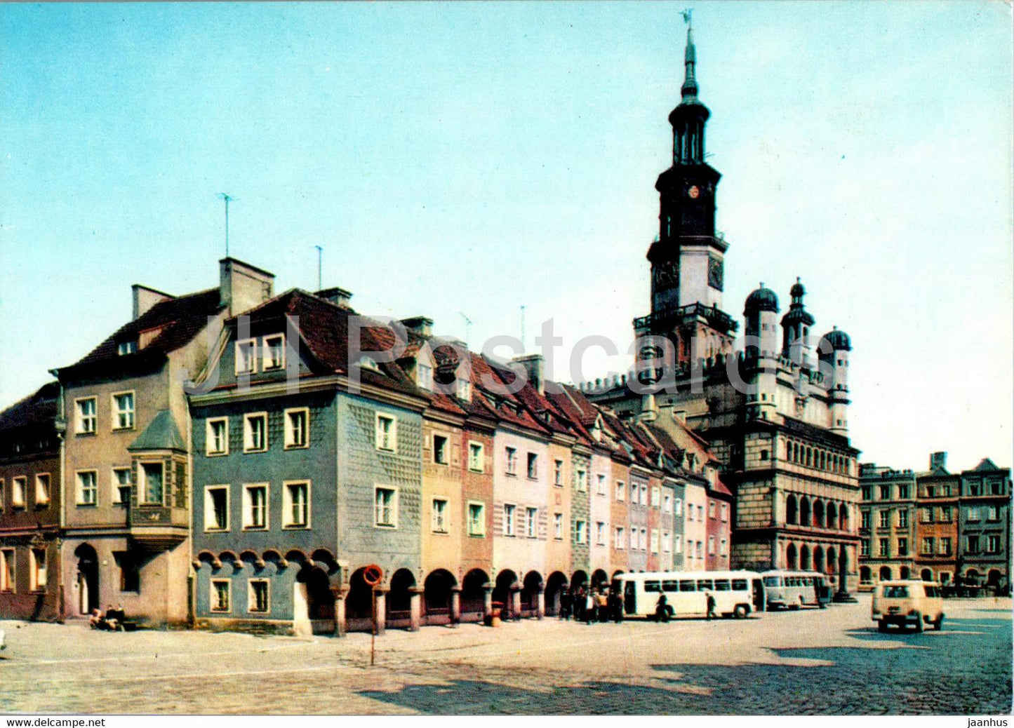 Poznan - Fragment Starego Rynku - fragment of the Old Market square - 1 - Poland - unused - JH Postcards