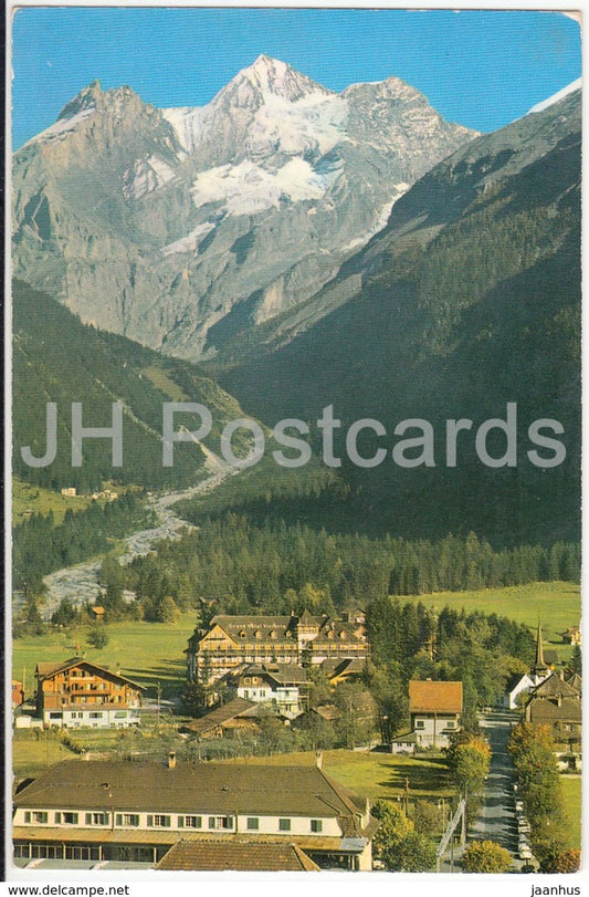 Kandersteg 1176 m - Berner Oberland  - Bahnhofstrasse - 30903 - Switzerland - 1964 - used - JH Postcards