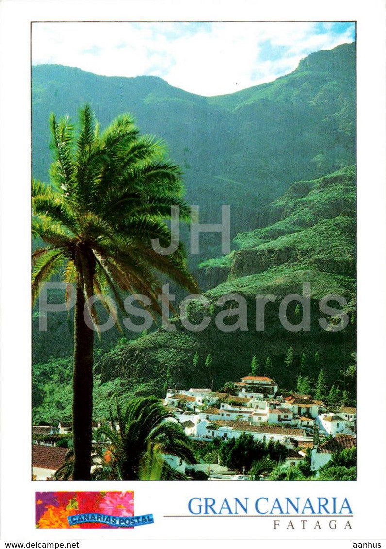 Gran Canaria - Fataga - 99 - Spain - unused - JH Postcards