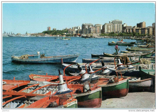 Panorama dal Mar Piccolo - boat - Taranto - Puglia - 8115 - Italia - Italy - unused - JH Postcards