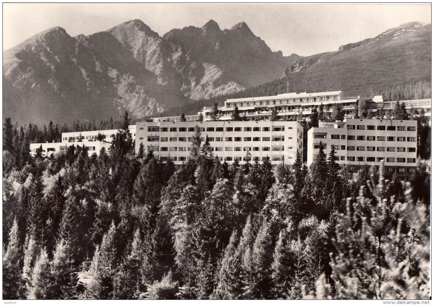 sanatorium - High Tatras - 1959 - Slovakia - Czechoslovakia - unused - JH Postcards