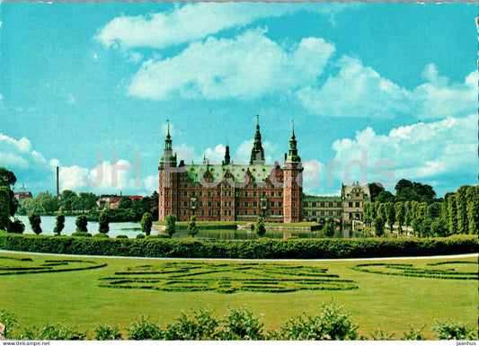 Frederiksborg set fra Slotsparken - Seen from the Park - 143 - Denmark - used - JH Postcards