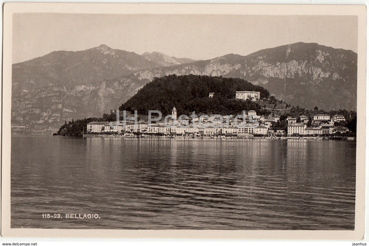 Bellagio - 115-23 - old postcard - Italy - unused - JH Postcards