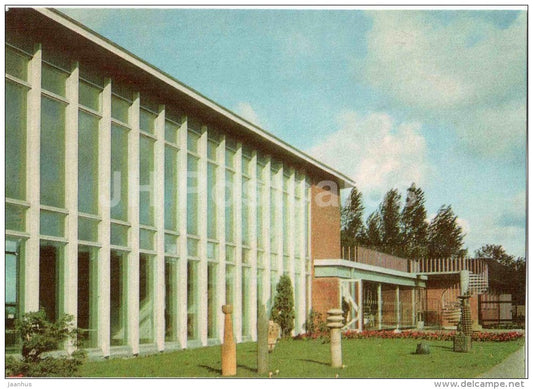 Flower Show Pavilion - Tallinn - 1970 - Estonia USSR - unused - JH Postcards