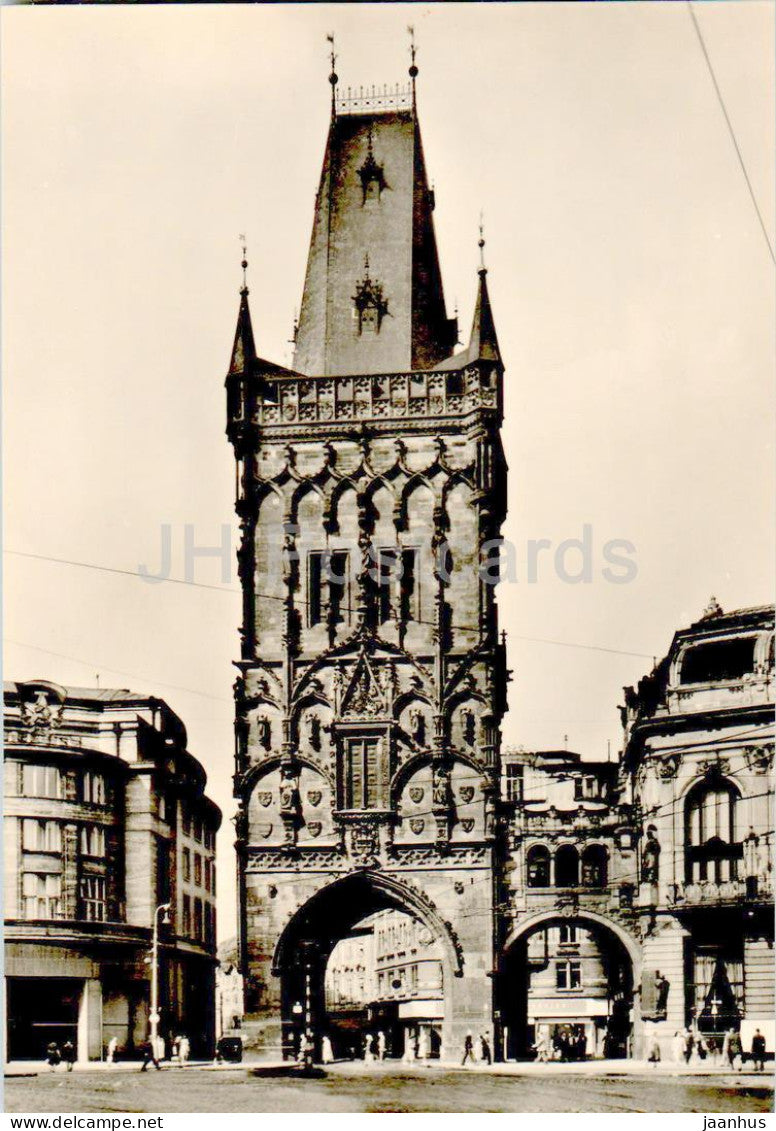 Praha - Prague - Prasna brana - Powder Tower - Czech Republic - Czechoslovakia - unused - JH Postcards