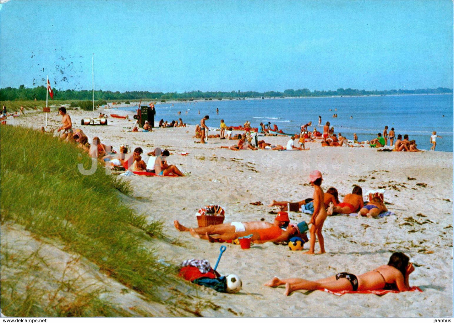 Marielyst Strand - Nykobing - beach - 1979 - Denmark - used - JH Postcards