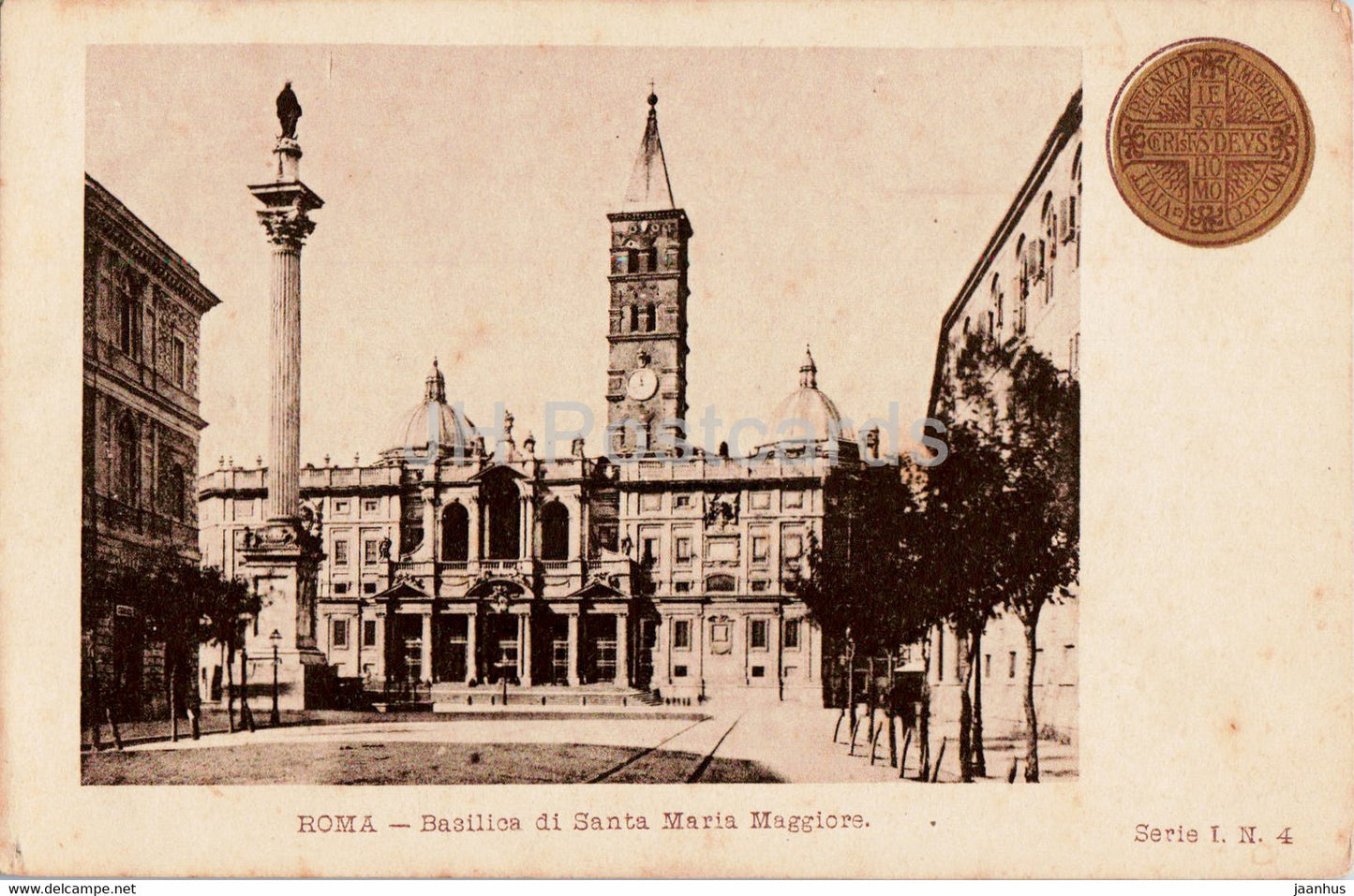 Roma - Rome - Basilica di Santa Maria Maggiore - old postcard - Italy - unused - JH Postcards