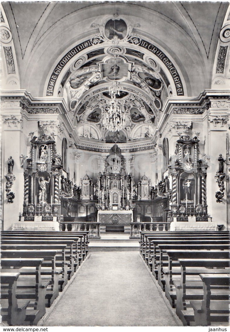 Tiefencastel Kirche - church - Switzerland - unused - JH Postcards