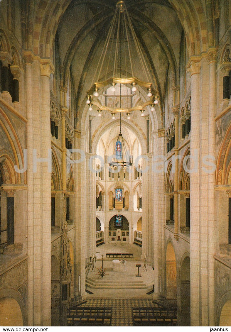 Dom zu Limburg - Hauptschiff nach Osten - cathedral - Germany - unused - JH Postcards