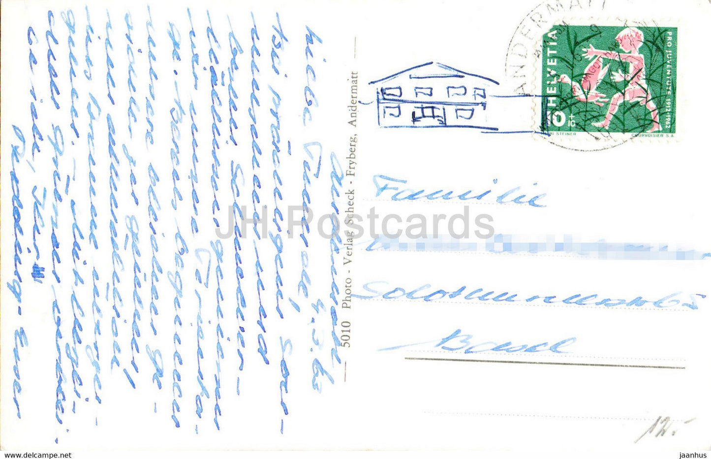 Andermatt gegen Furka - 5010 - 1963 - Switzerland - used