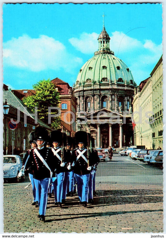 Copenhagen - Relief of the Guard - Marble Church - Denmark - unused - JH Postcards