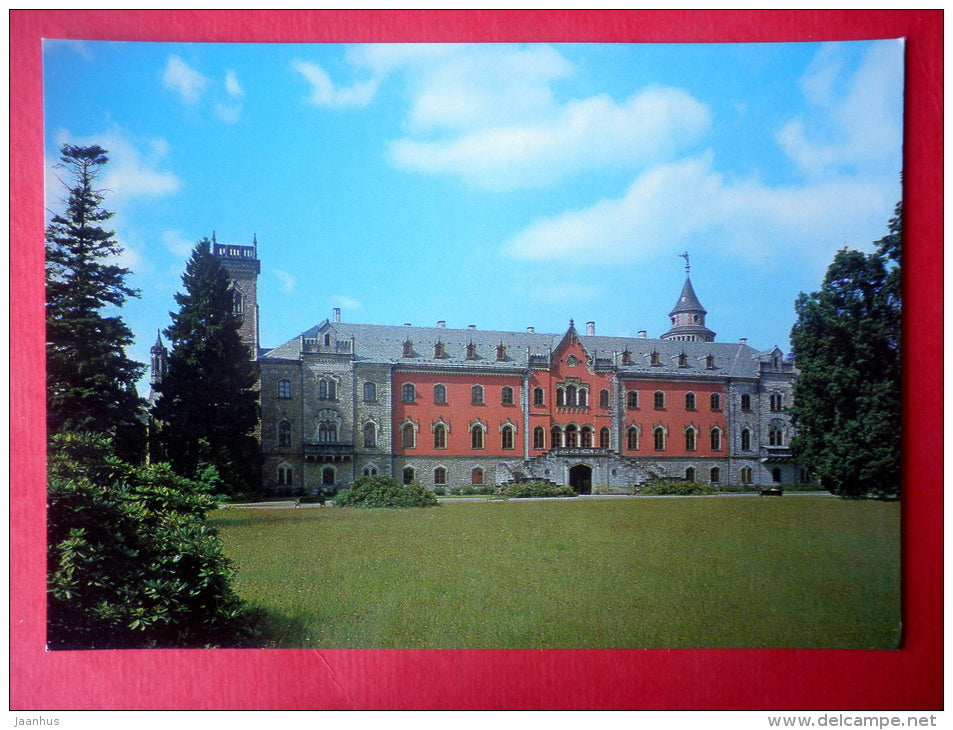 Chateau in romantic Gothic style , 19th century - Sychrov - Czech Castles - Czech Republik , Czechoslovakia - unused - JH Postcards