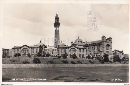 University Birmingham - 212664 - old postcard - 1956 - United Kingdom - England - used - JH Postcards