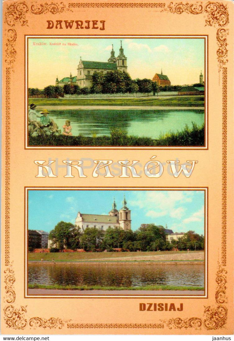 Krakow - St Stanislaus Church in Skalka - Kosciol sw Stanislawa na Skalce - Poland - unused - JH Postcards