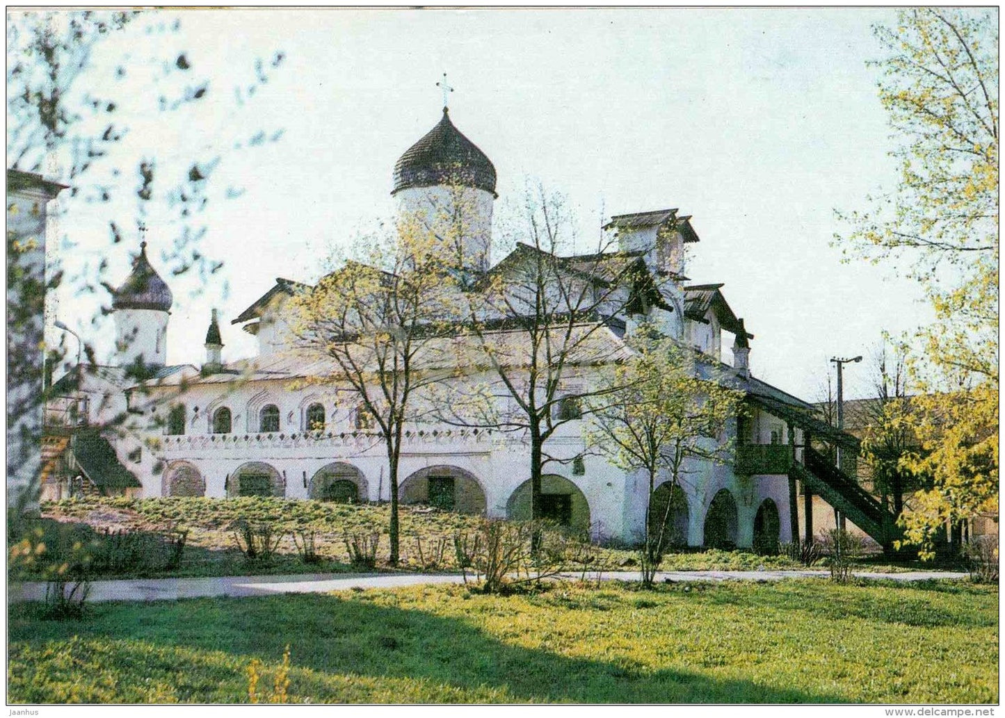 The Church of the Holy Women in Yaroslav´s Courtyard - Novgorod - 1983 - Russia USSR - unused - JH Postcards