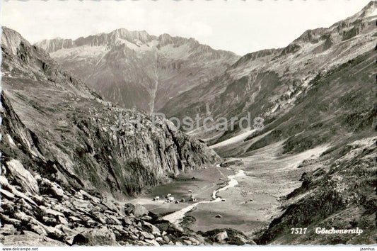 Goscheneralp - 7517 - 1960 - Switzerland - used - JH Postcards