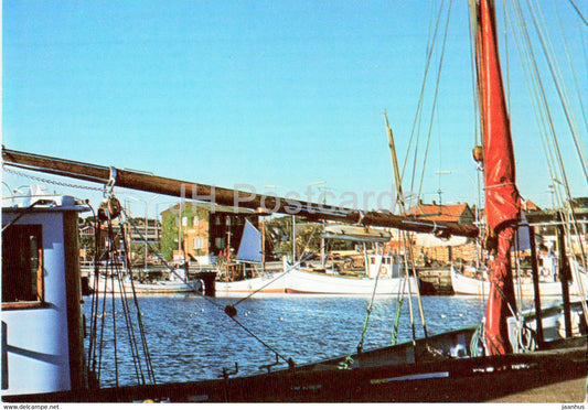 Hundested - Fishing Port - boat - ship - Denmark - unused - JH Postcards