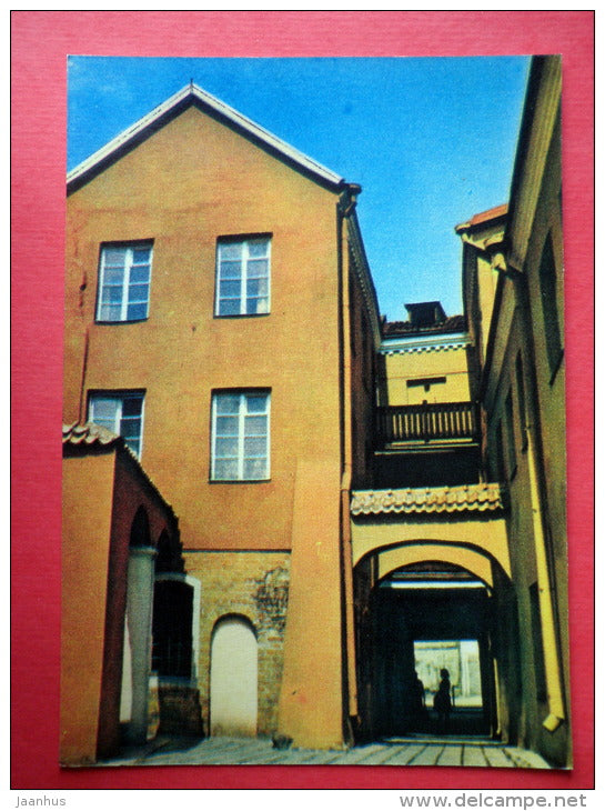 A Nook in restored Old Town - Vilnius Old Town - 1981 - Lithuania USSR - unused - JH Postcards