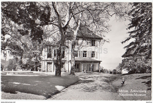 Schloss Arenenberg - castle - Napoleon-Museum - 1234 - Switzerland - old postcard - unused - JH Postcards