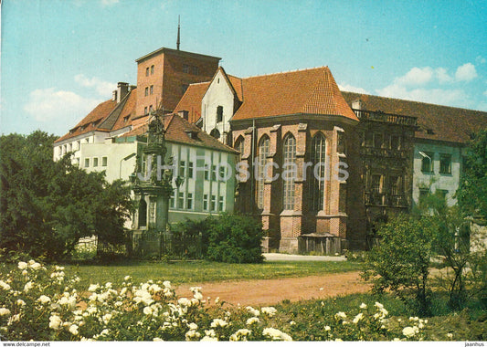 Brzeg - castle - 1986 - Poland - used - JH Postcards