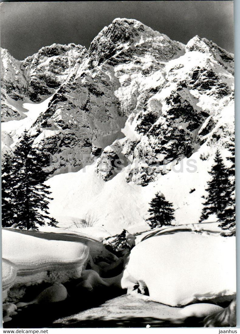 Tatry - Tatras - Morskie Oko - Mieguszowiecki - Poland - unused - JH Postcards