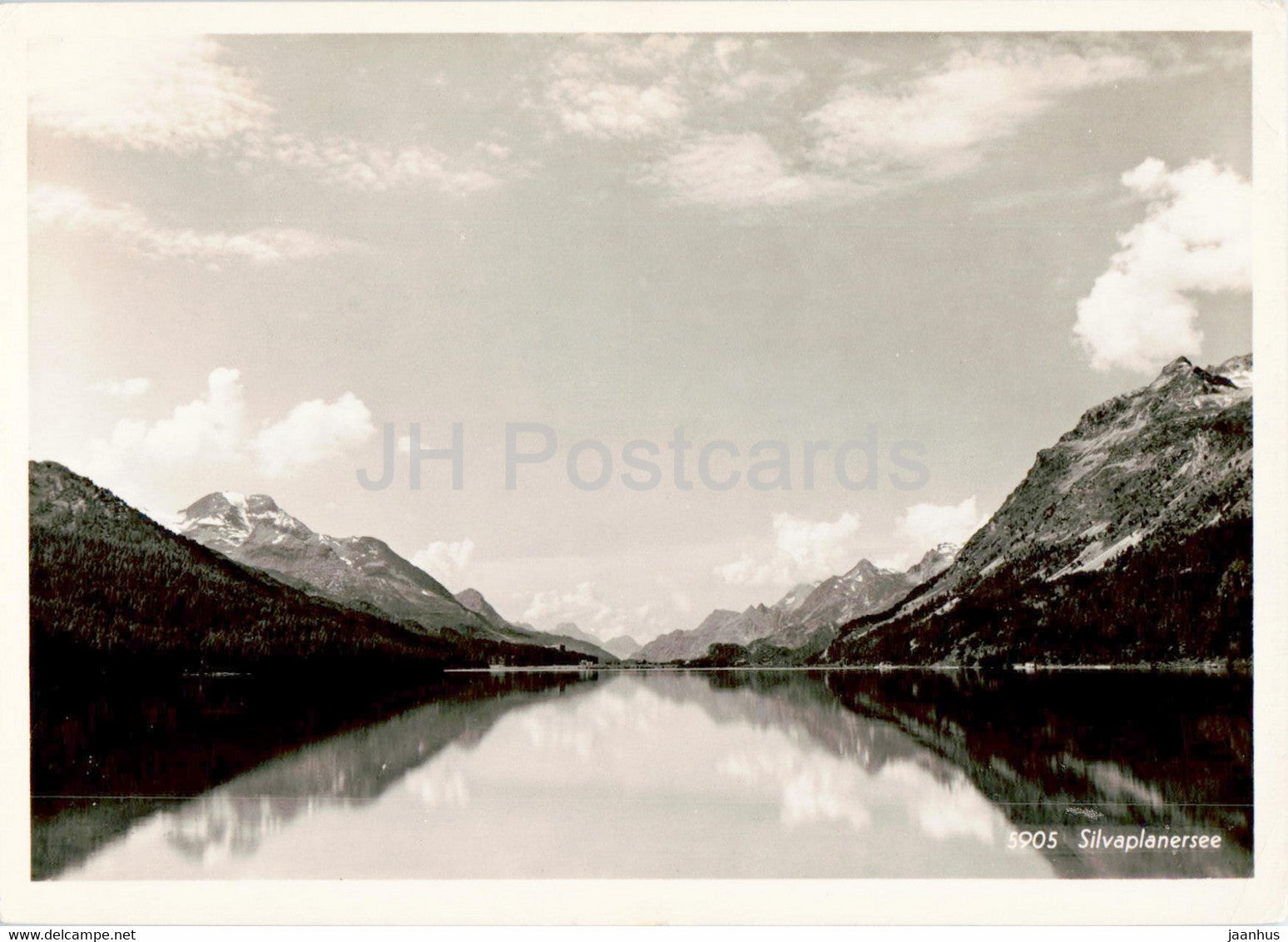 Silvaplanersee - 5905 - old postcard - 1948 - Switzerland - used - JH Postcards