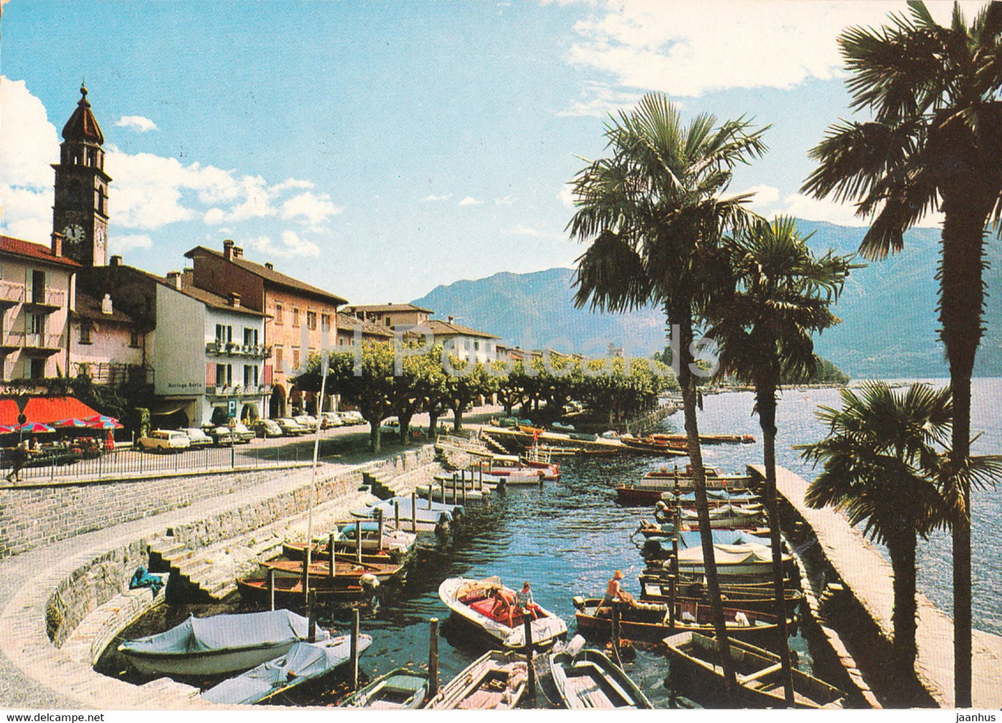 Ascona - Lago Maggiore - boat - 6612 - 1980 - Switzerland - used - JH Postcards