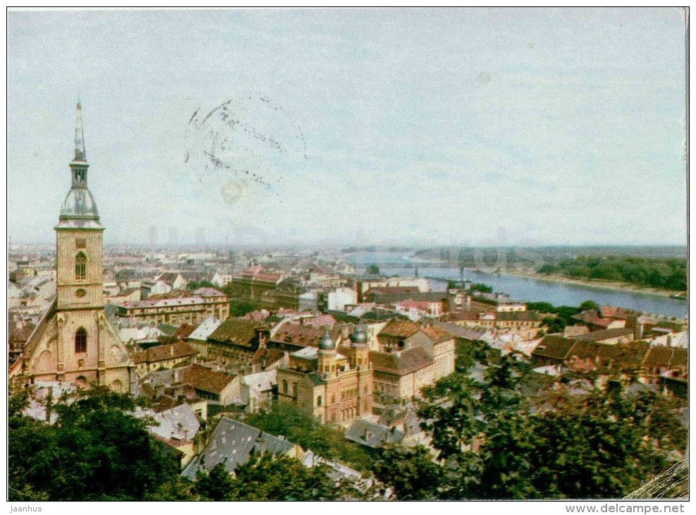 Bratislava - church - Czechoslovakia - Slovakia - used - JH Postcards