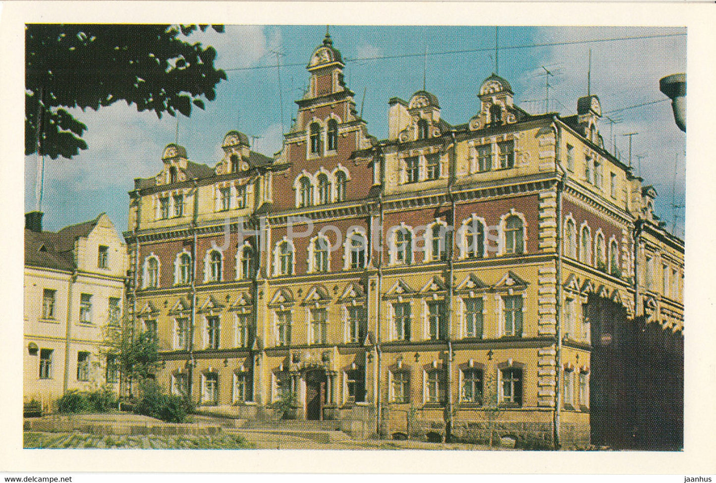 Vyborg - Viipuri - Building of the former Town Hall - 1970 - Russia USSR - unused - JH Postcards