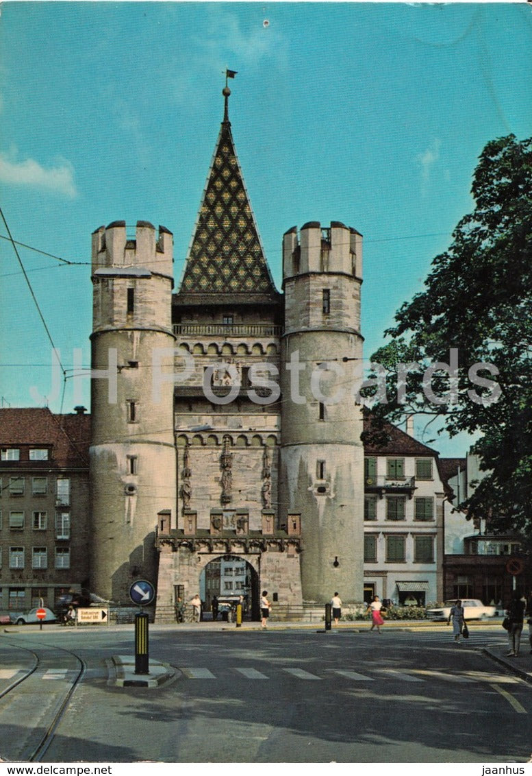 Basel - Spalentor - Spalentower - Porte du Spalen - 556 - Switzerland - used - JH Postcards