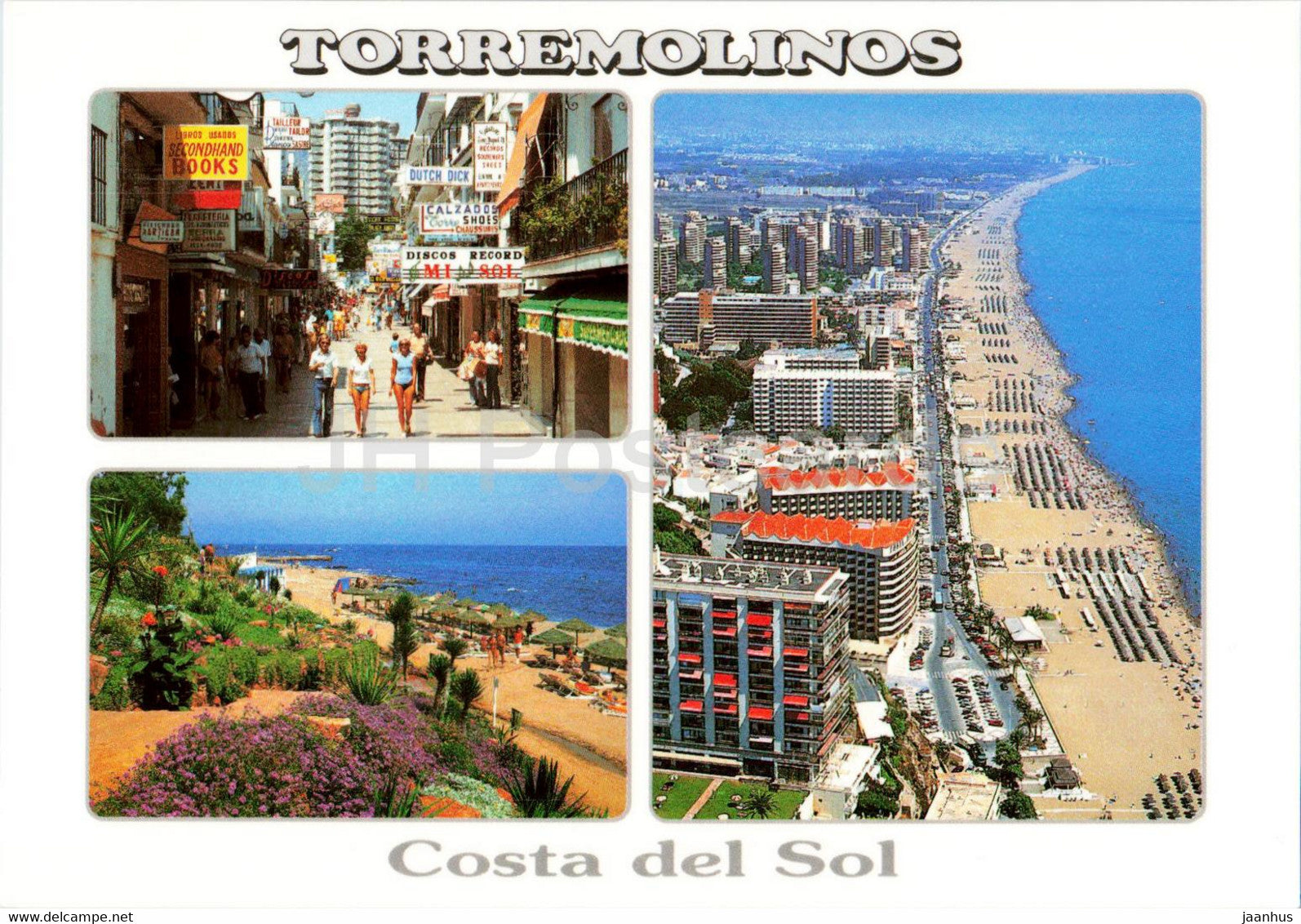 Torremolinos - Diversas vistas - multiview - Spain - unused - JH Postcards