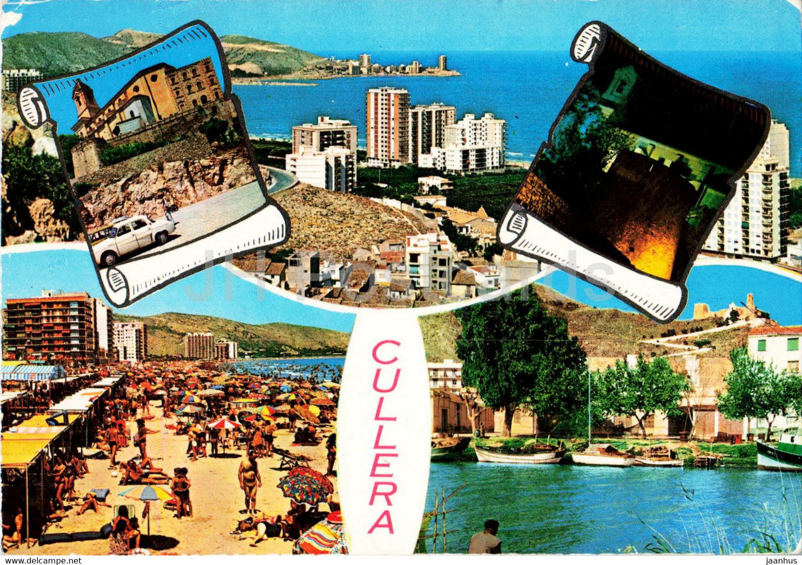 Cullera - multiview - 3627 - Spain - used - JH Postcards