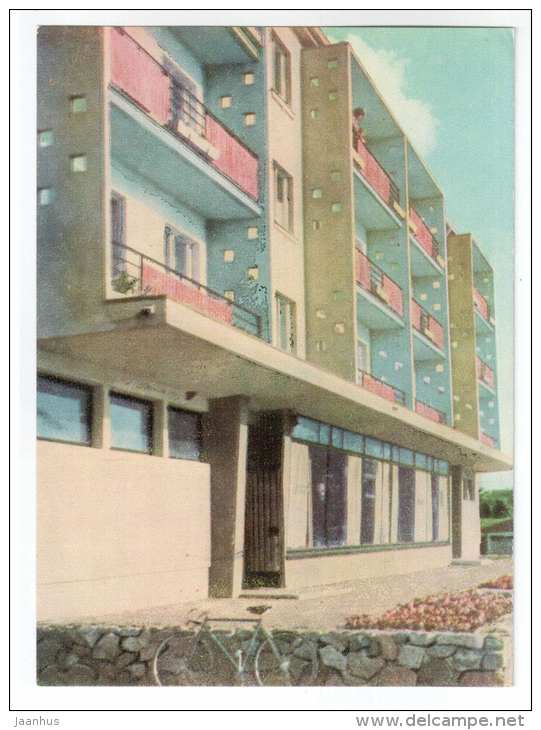 Apartment house - Trakai - 1966 - Lithuania USSR - unused - JH Postcards