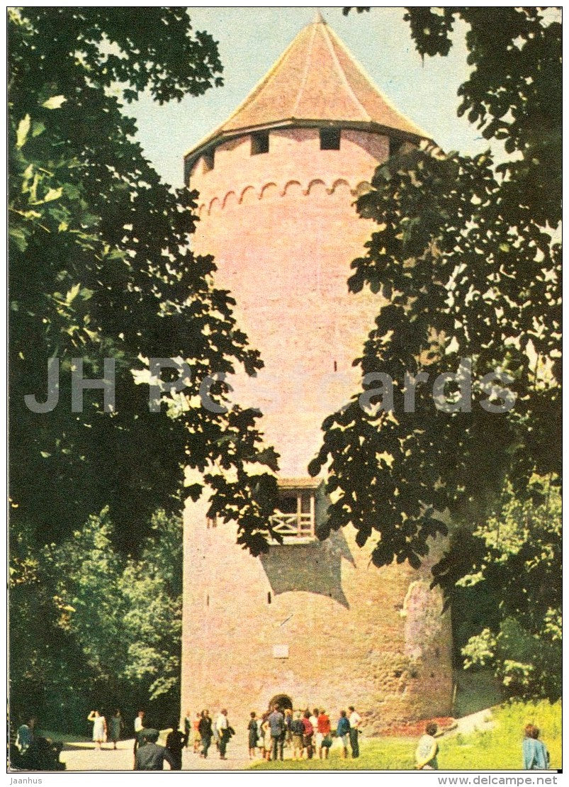 The Turaida tower - Sigulda - Latvia USSR - unused - JH Postcards