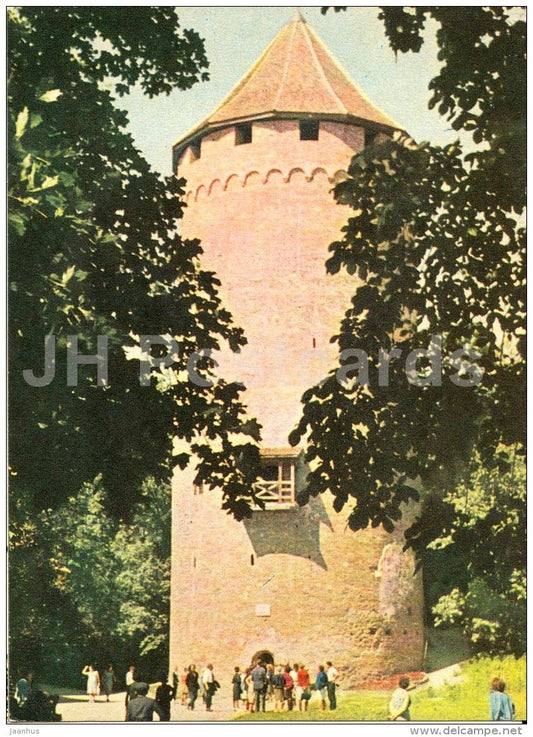 The Turaida tower - Sigulda - Latvia USSR - unused - JH Postcards