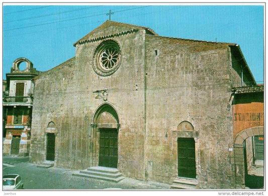 Chiesa di San Giovanni - church - Tarquinia - Viterbo - Lazio -Italia - Italy - unused - JH Postcards