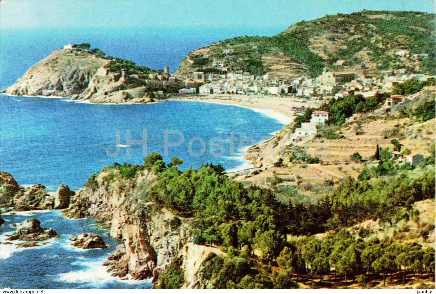 Costa Brava - Tossa de Mar - Vista General - panorama - 2406 - Spain - unused - JH Postcards