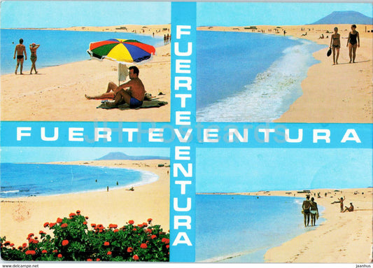 Fuerteventura - Islas Canarias - Playas - beach - Spain - used - JH Postcards