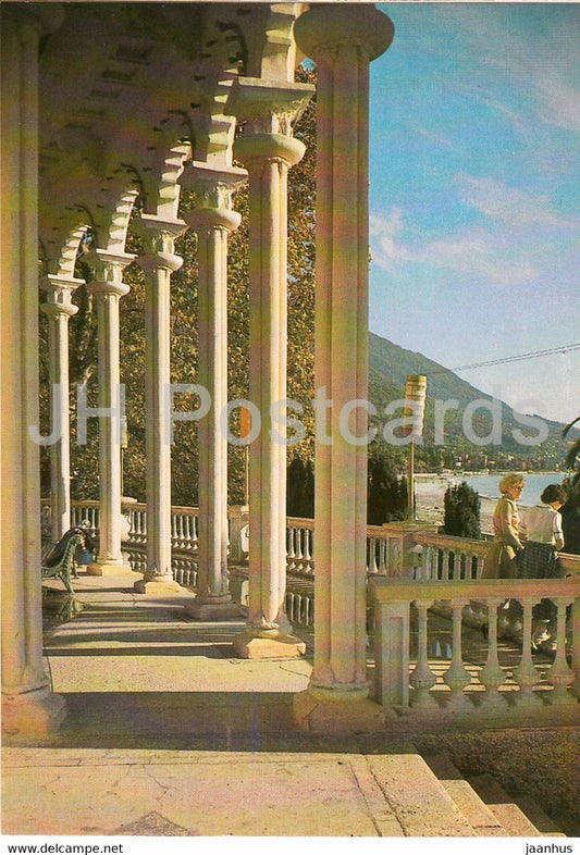 Gagra - colonnade - Abkhazia - 1983 - Georgia USSR - unused - JH Postcards