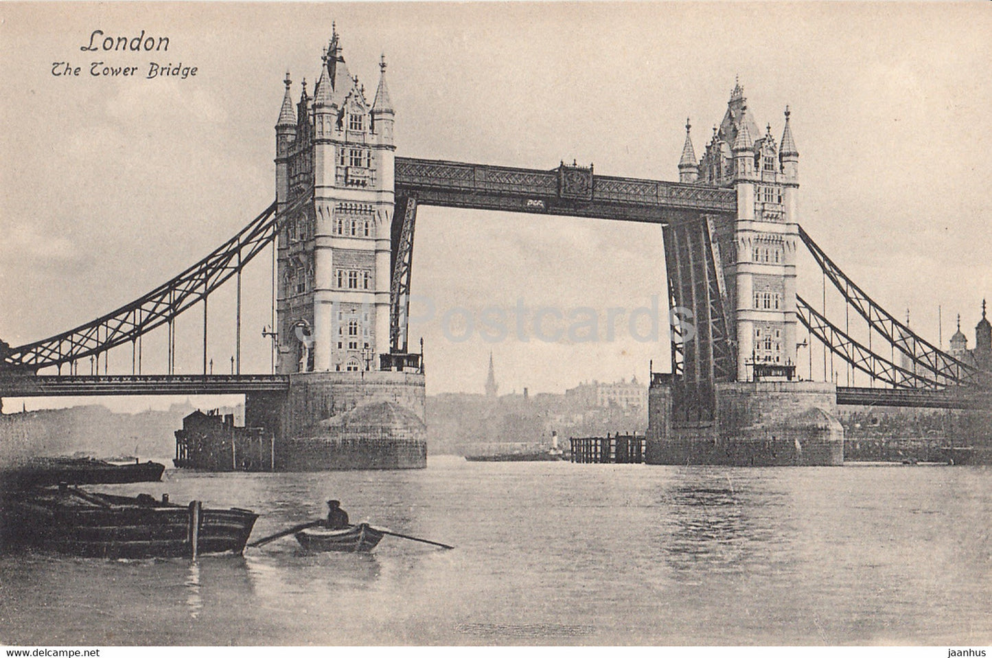 London - The Tower Bridge - Rommler & Jonas - old postcard - England - United Kingdom - unused - JH Postcards