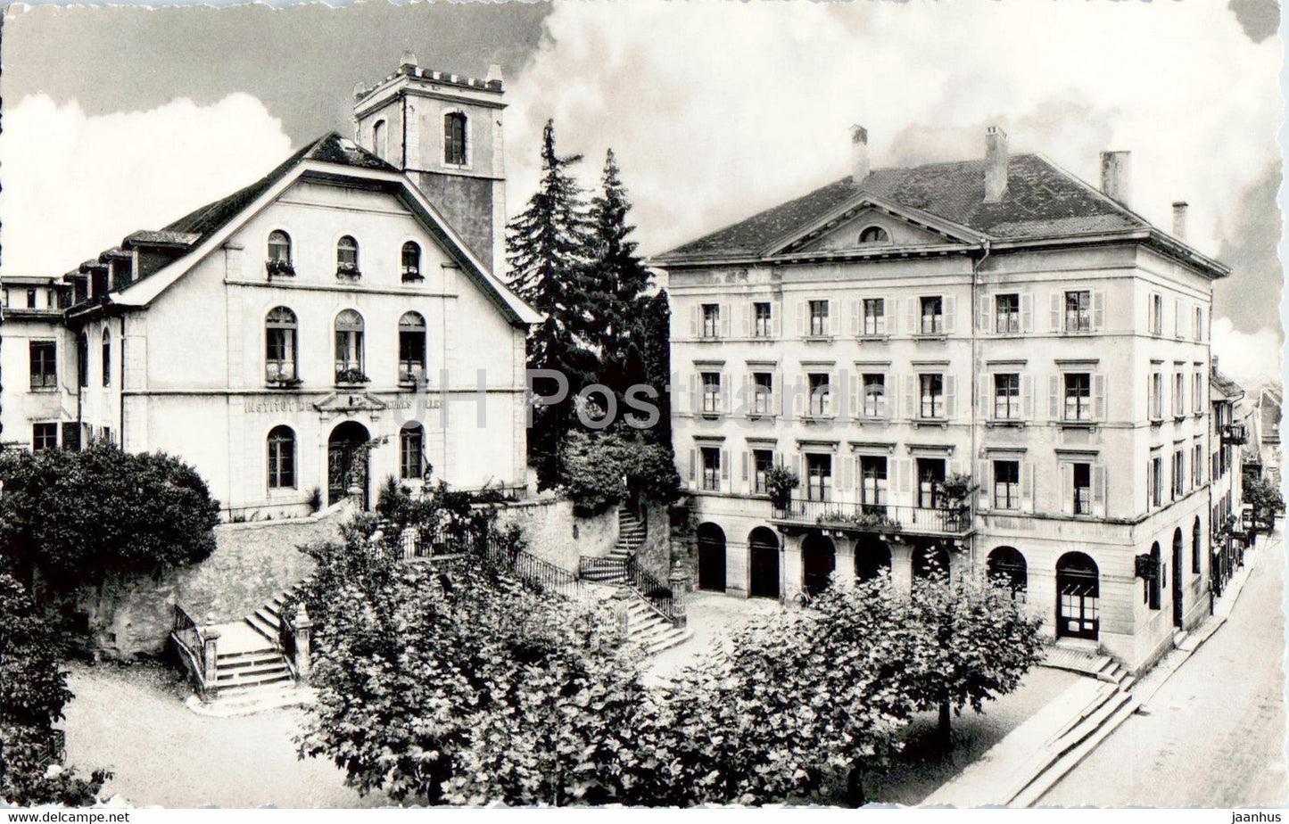 Chatel St Denis - Institut St Francois de Sales - 1618 - 1971 - Switzerland - used - JH Postcards