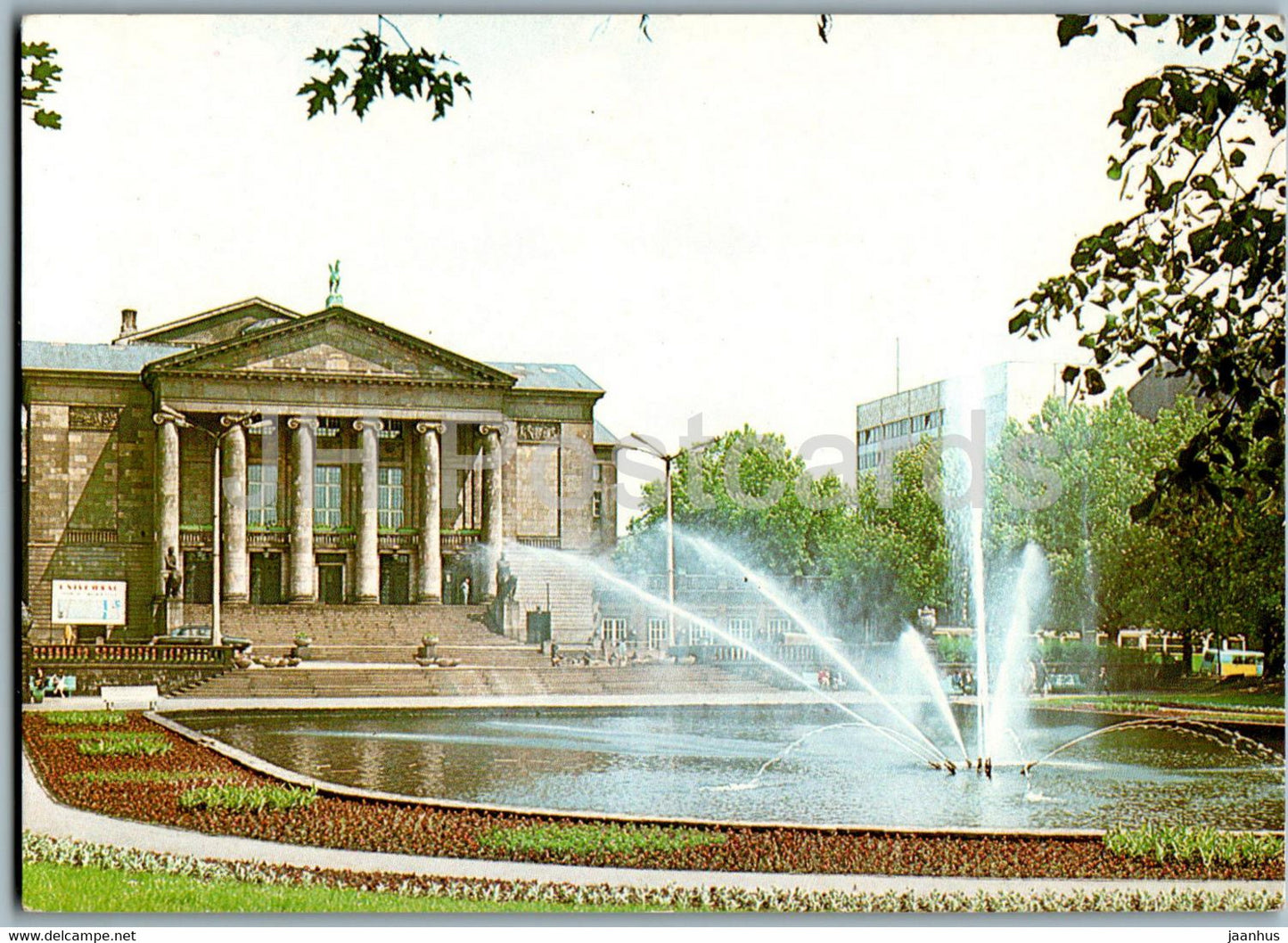 Poznan - Panstwowa Opera im Stanislawa Moniuszki - The Stanisław Moniuszko State Opera - theatre - Poland - unused - JH Postcards