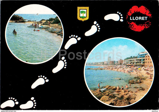 Lloret de Mar - Diferents aspectes - multiview - 144 - Spain - used - JH Postcards