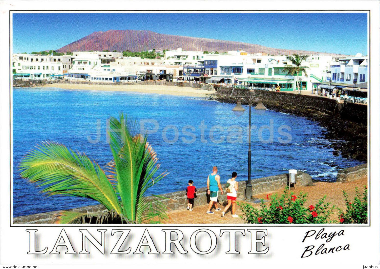 Playa Blanca - Lanzarote - Islas Canarias - 295 - Spain - used - JH Postcards